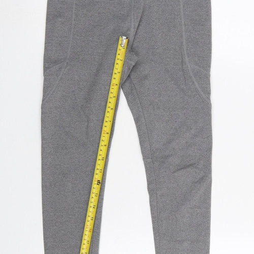 ASOS 4505 Women Grey Size 8 Slim Fit Leggings for Running & Gym