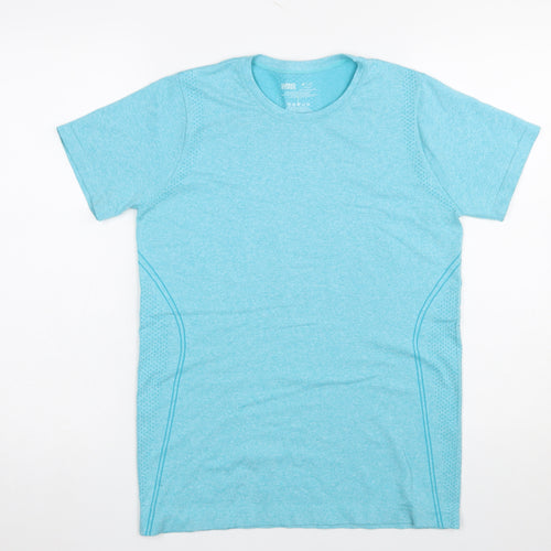 Dunnes Stores Womens Blue Athletic T-Shirt Size 12 Short Sleeve