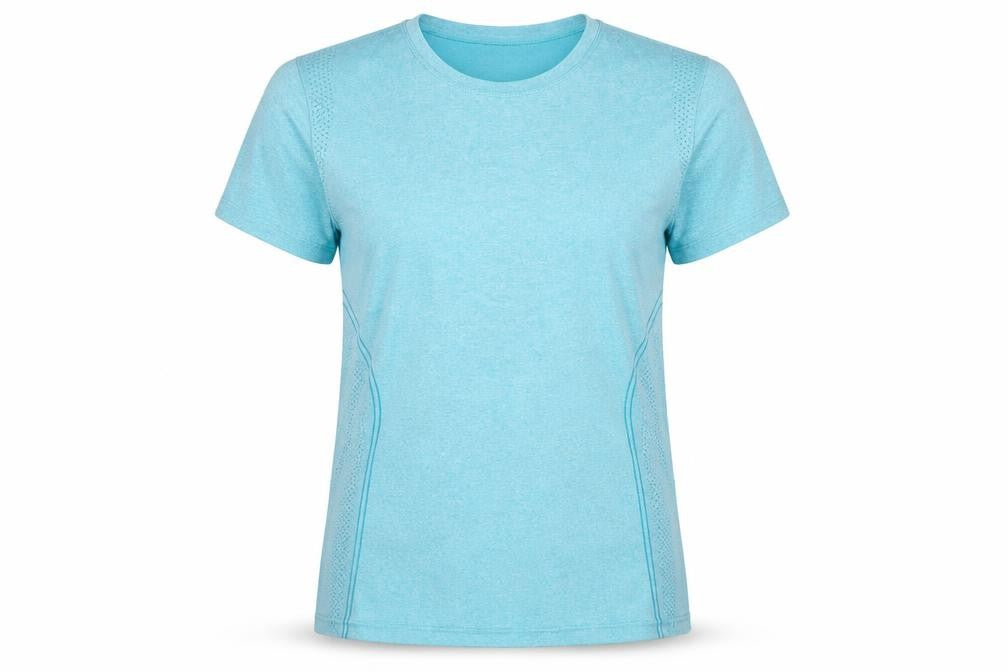 Dunnes Stores Womens Blue Athletic T-Shirt Size 12 Short Sleeve
