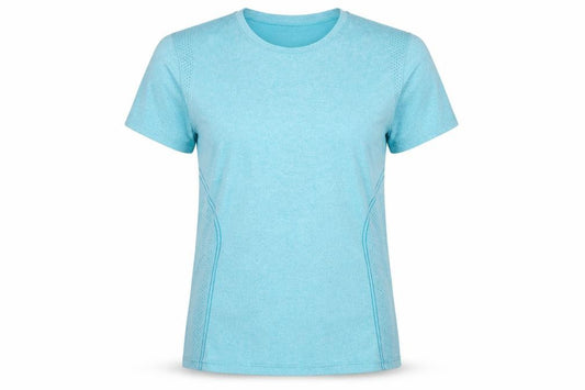 Dunnes Stores Womens Blue Athletic T-Shirt Size 12 Short Sleeve