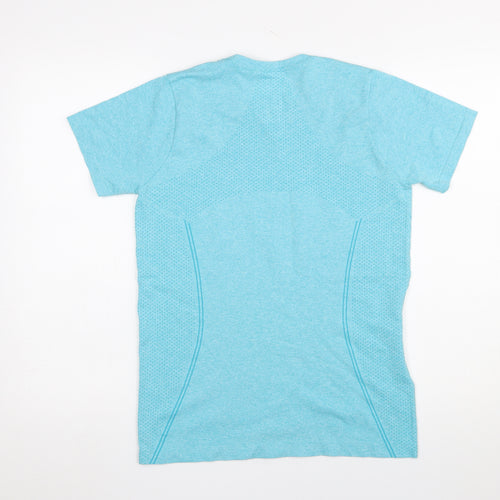 Dunnes Stores Womens Blue Athletic T-Shirt Size 12 Short Sleeve