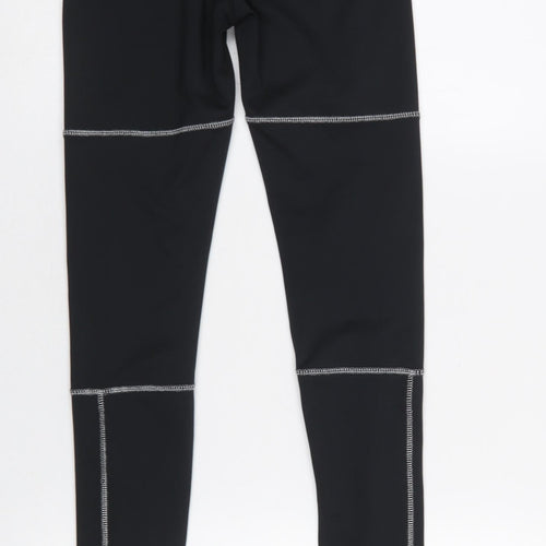 ASOS 4505 Womens Black Size 8 Activewear Leggings Gym Running Trousers