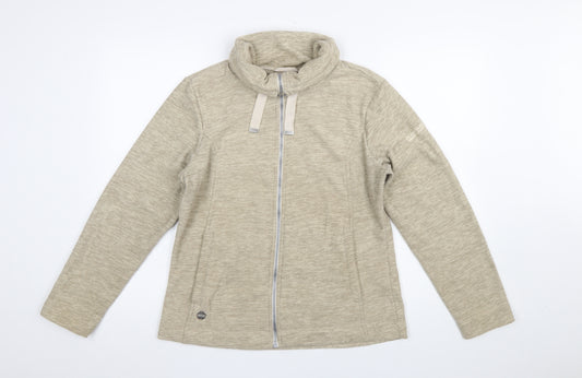 Regatta Womens Beige Softshell Outdoor Jacket Size 12