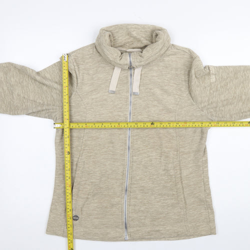 Regatta Womens Beige Softshell Outdoor Jacket Size 12