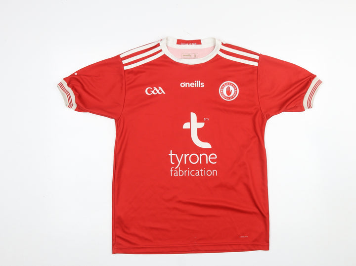 O'Neills Boys Red Football Jersey T-Shirt 13 Years Lightweight Sports Top