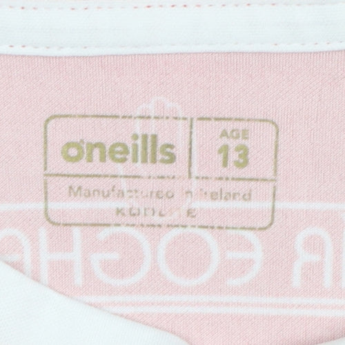O'Neills Boys Red Football Jersey T-Shirt 13 Years Lightweight Sports Top