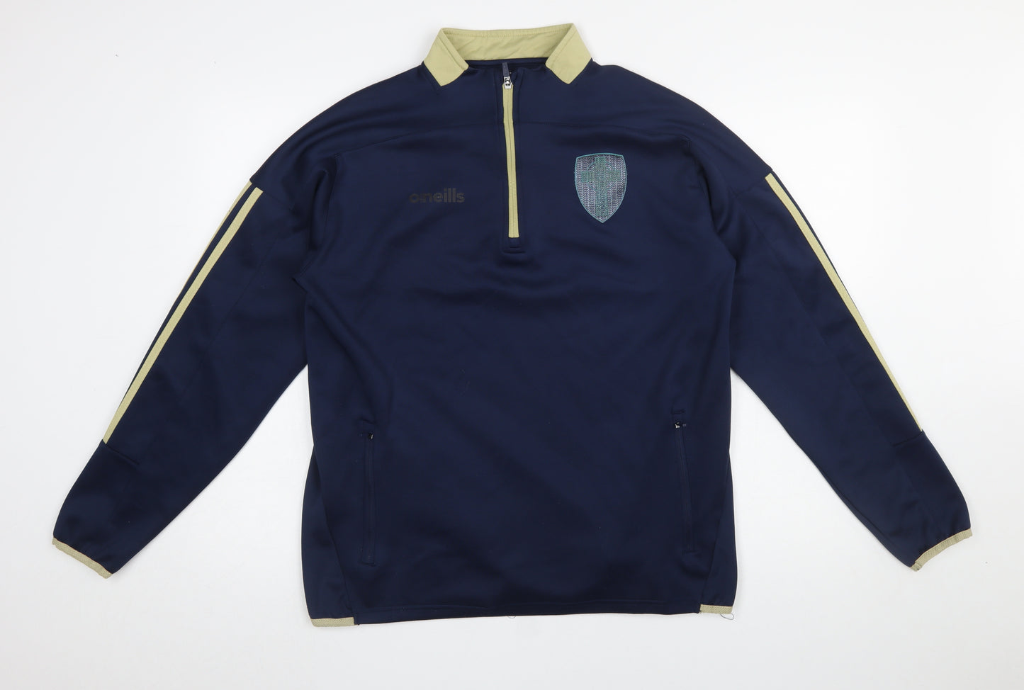 O'Neills Men's Blue 1/2 Zip Sports Sweatshirt Size M