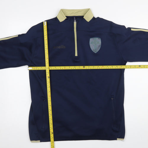 O'Neills Men's Blue 1/2 Zip Sports Sweatshirt Size M