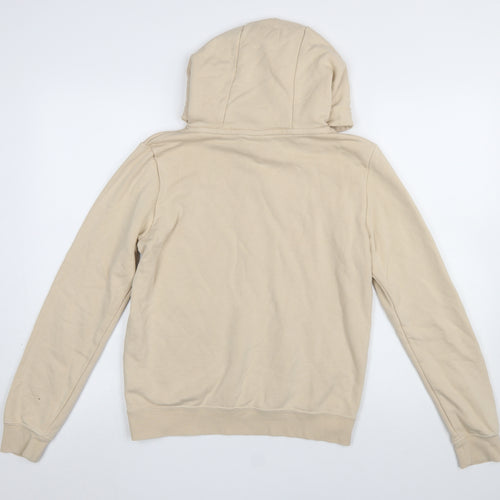 Nike Womens Beige Pullover Hoodie XS Cotton Blend Casual