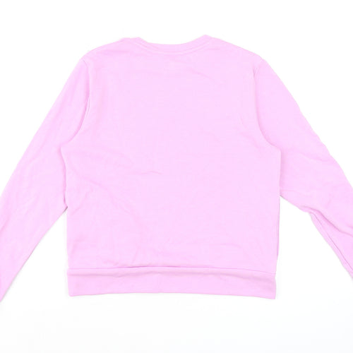 Under Armour Womens Pink XS Crew Neck Long Sleeve Pullover Sweatshirt