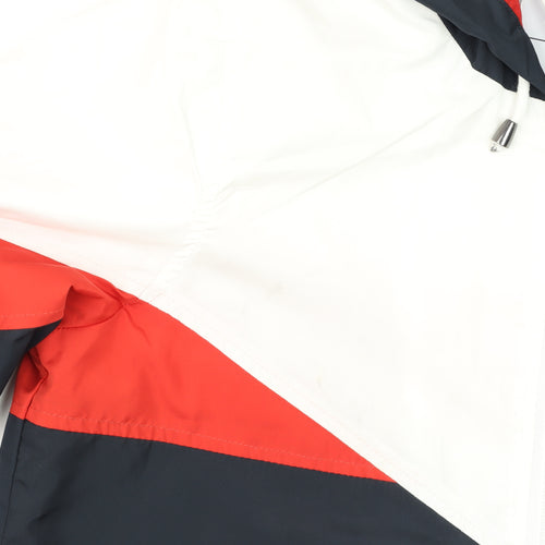 Haily’s Men’s Multicoloured Windbreaker Jacket Hooded M