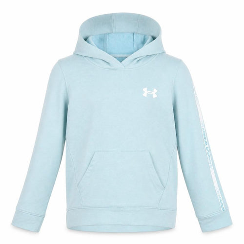 Under Armour Girls Blue Pullover Hoodie Size 7-8 Years Sportswear