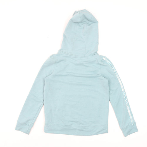 Under Armour Girls Blue Pullover Hoodie Size 7-8 Years Sportswear