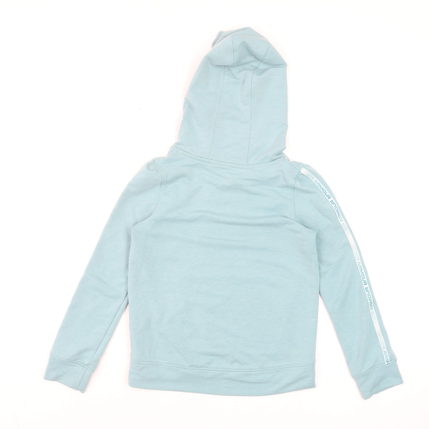 Under Armour Girls Blue Pullover Hoodie Size 7-8 Years Sportswear