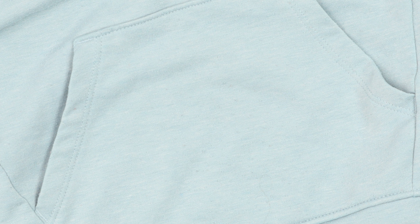 Under Armour Girls Blue Pullover Hoodie Size 7-8 Years Sportswear
