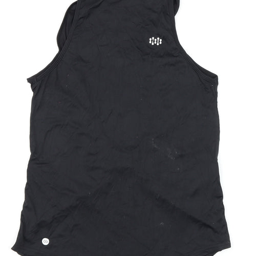Hybrid Academy Womens Black XS Racerback Gym Tank Top