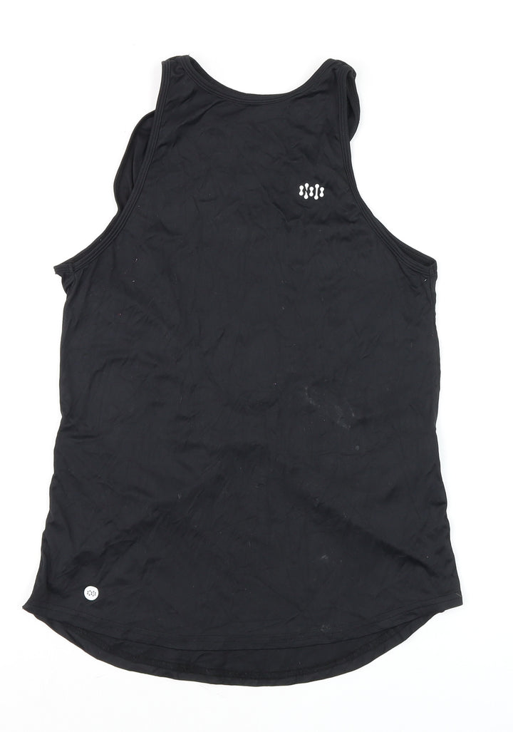 Hybrid Academy Womens Black XS Racerback Gym Tank Top