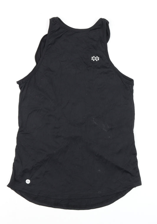 Hybrid Academy Womens Black XS Racerback Gym Tank Top