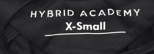 Hybrid Academy Womens Black XS Racerback Gym Tank Top