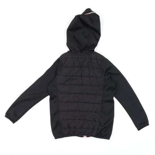 O'Neills Girls Black Softshell Full Zip Hoodie Age 3-4 Years