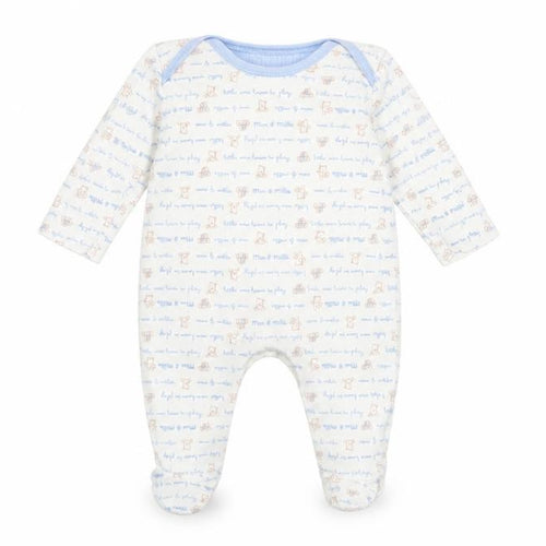 George Unisex Baby Multicoloured 0-3 Months Cotton Animal Print Babygrow