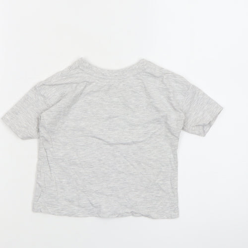 Dunnes Stores Grey San Diego Graphic T-Shirt 12-18 Months Unisex Cotton