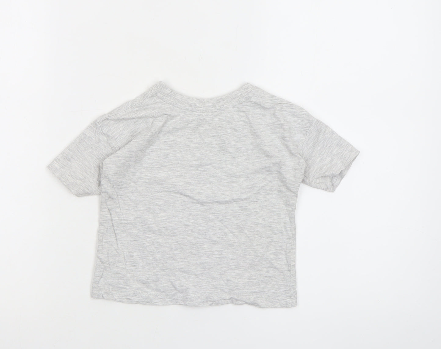 Dunnes Stores Grey San Diego Graphic T-Shirt 12-18 Months Unisex Cotton