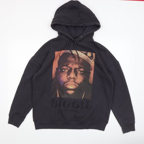Primark Men’s Black The Notorious B.I.G. Pullover Hoodie XS