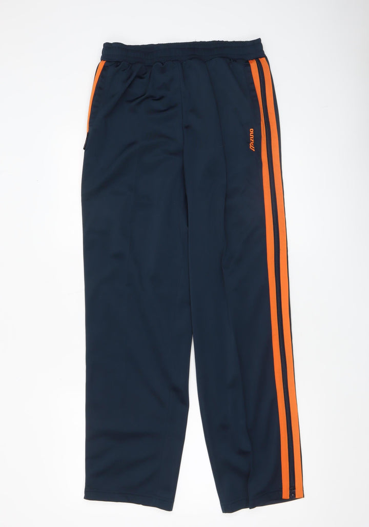 Mizuno Women’s Blue Track Pants Size 12 Sports Trousers
