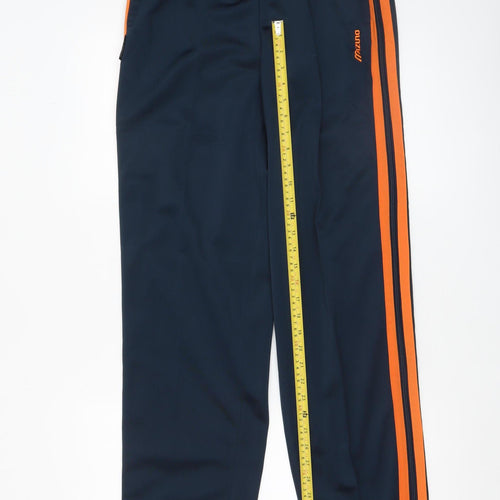Mizuno Women’s Blue Track Pants Size 12 Sports Trousers