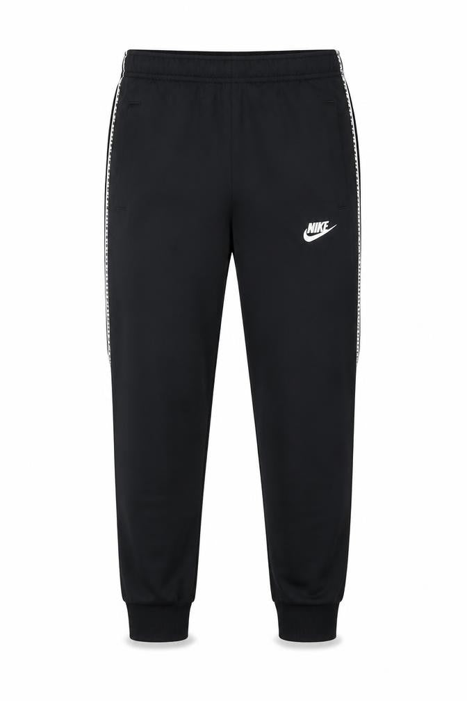 Nike Boys Black Jogger Trousers M 137-147cm Elastic Waist Sportswear