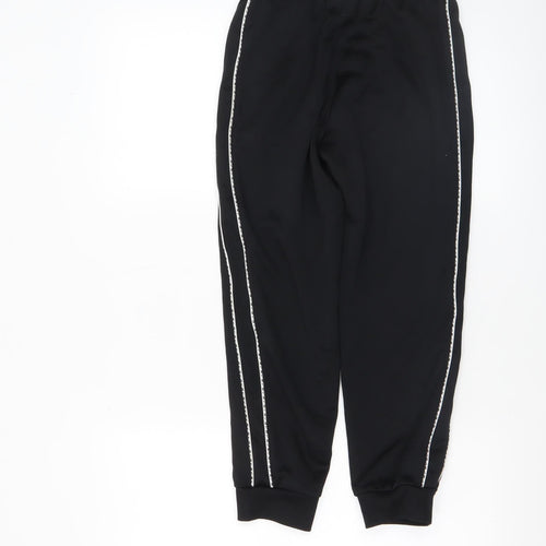 Nike Boys Black Jogger Trousers M 137-147cm Elastic Waist Sportswear