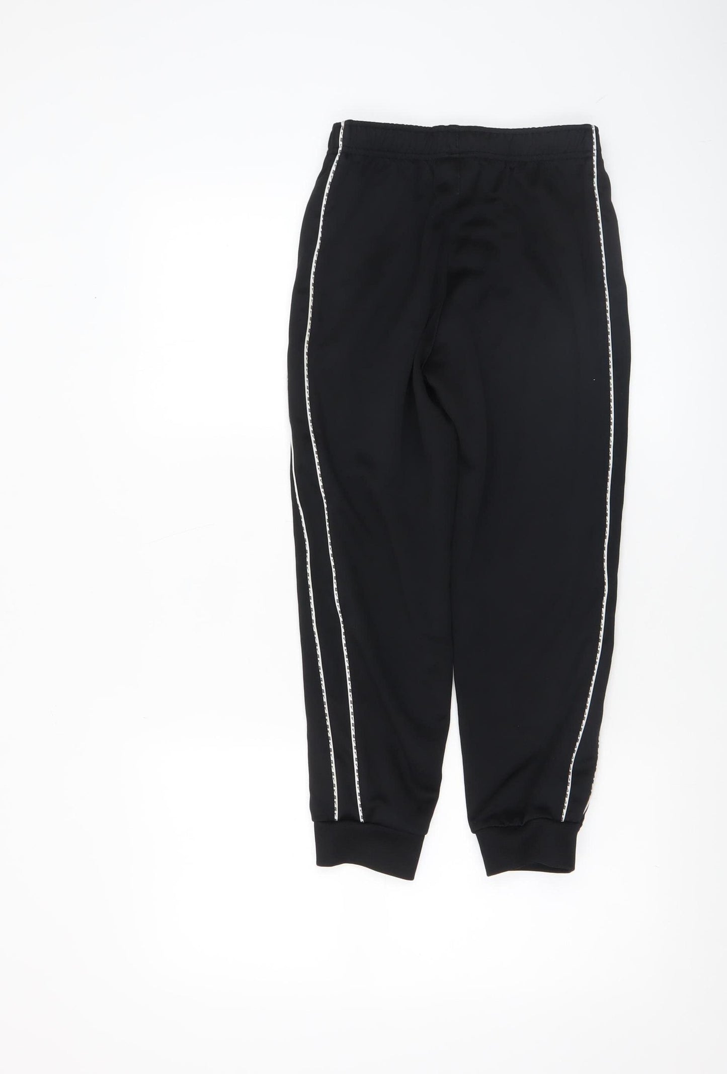 Nike Boys Black Jogger Trousers M 137-147cm Elastic Waist Sportswear