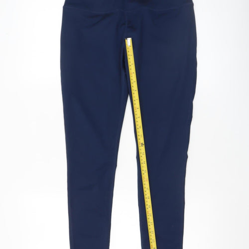 O'Neills Women's Blue Size 12 Athletic Leggings Stretch Activewear
