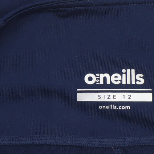 O'Neills Women's Blue Size 12 Athletic Leggings Stretch Activewear