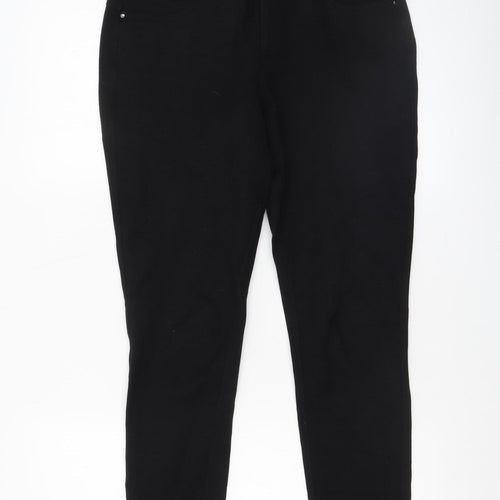 Dunnes Women’s Black Stretch Jegging Size 12 Slim Fit Trousers