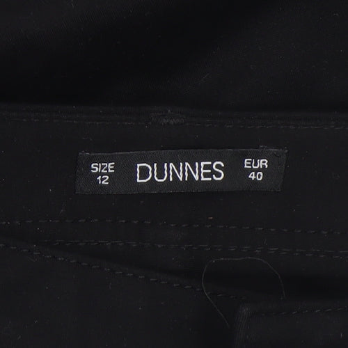Dunnes Women’s Black Stretch Jegging Size 12 Slim Fit Trousers