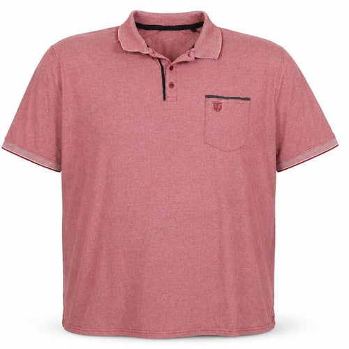 Pre End Mens Red 6XL Cotton Blend Short Sleeve Polo Shirt