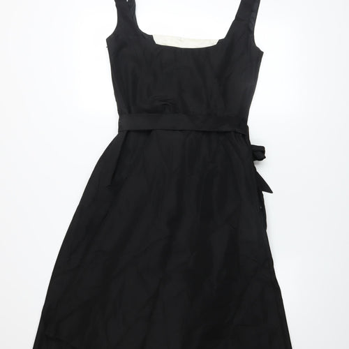 Début Women's Black & White Fit & Flare Knee Length Dress Size 10