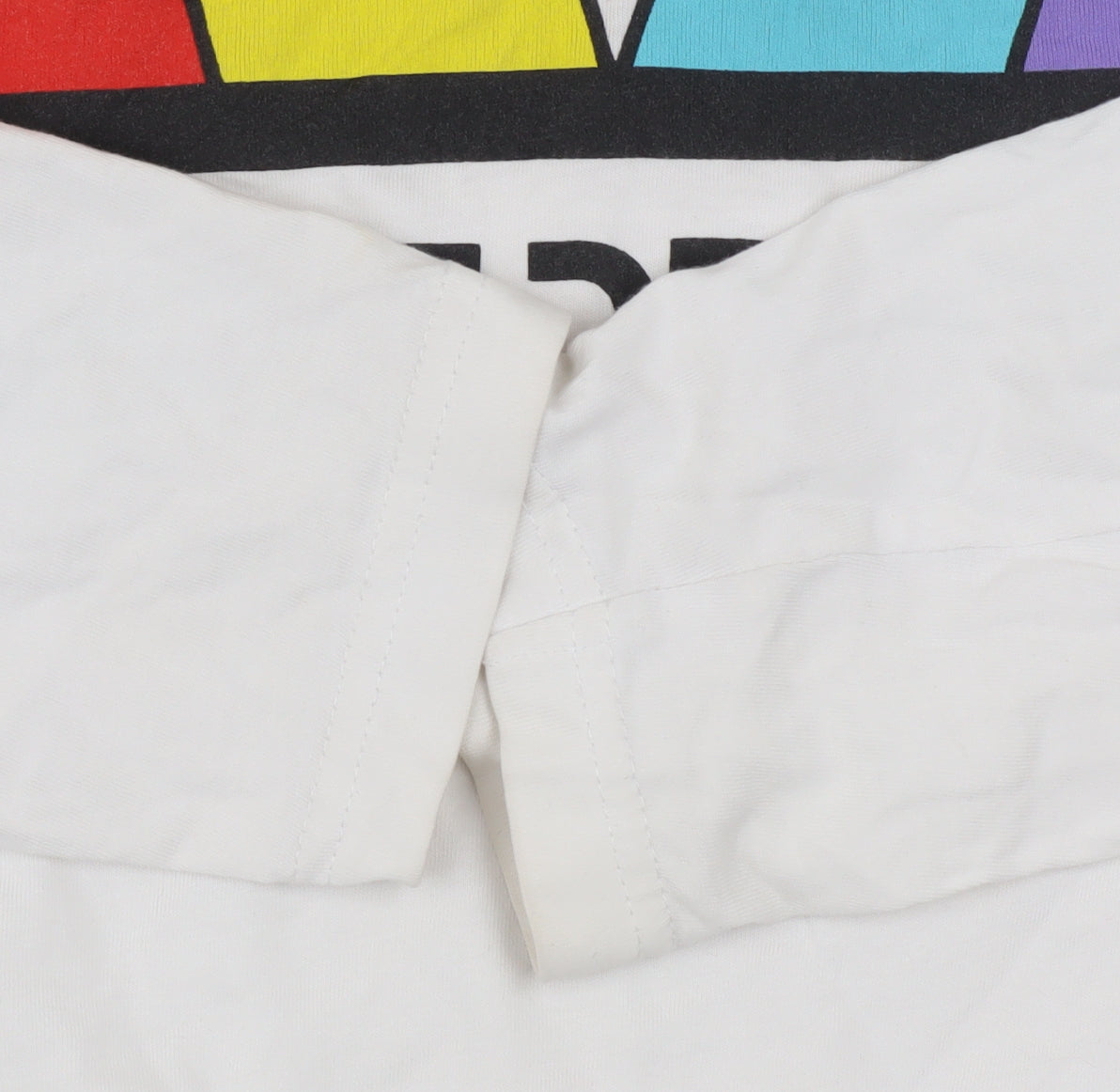 Imagine Dragons White Long Sleeve Cotton Graphic T-Shirt Men Small