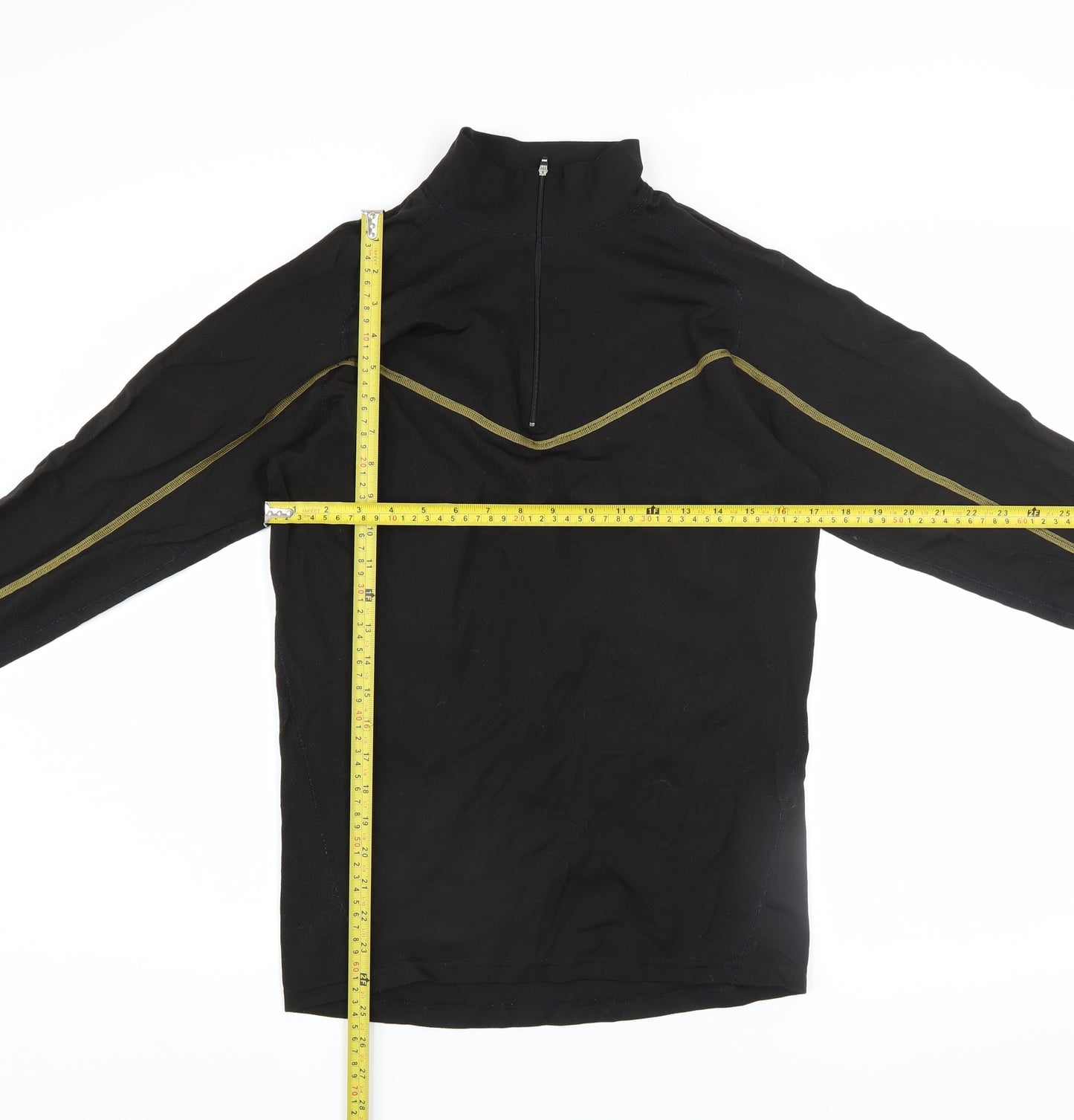Helly Hansen Mens Black L 1/2 Zip Pullover Sweatshirt