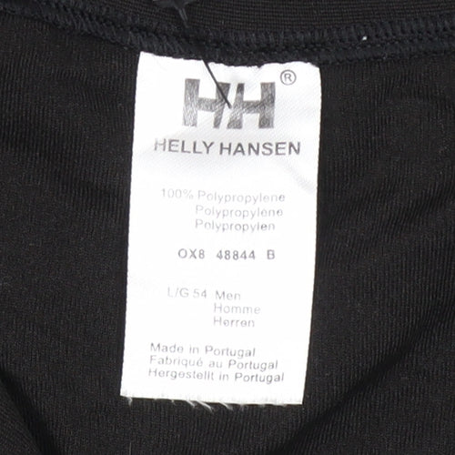 Helly Hansen Mens Black L 1/2 Zip Pullover Sweatshirt