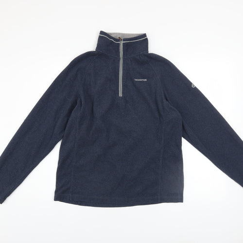 Craghoppers Mens Blue Fleece 1/2 Zip Pullover Sweatshirt M