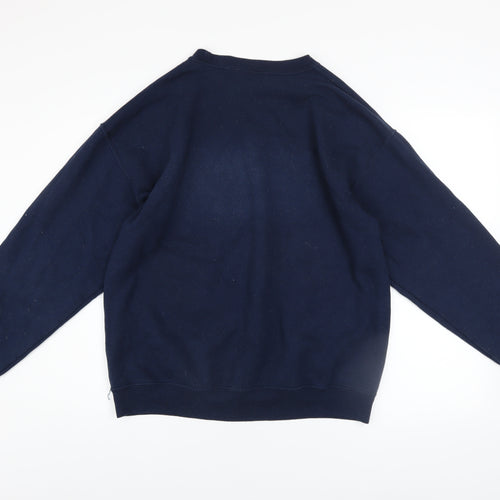 Primark Mens Blue Game Boy Graphic Sweatshirt L Retro Pullover