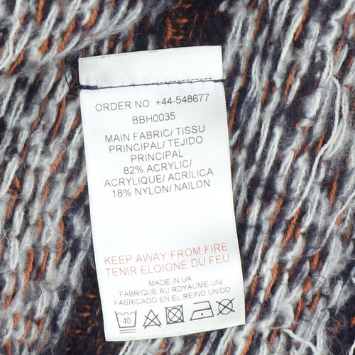 Blonde Heritage Women's Multicoloured Aztec Knit Cardigan Size 10