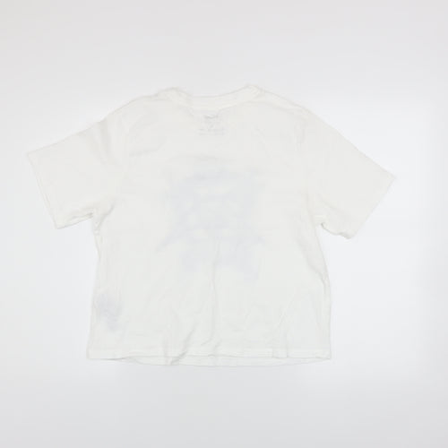 Disney at Primark Women's White Jack Skellington Graphic T-Shirt Size S