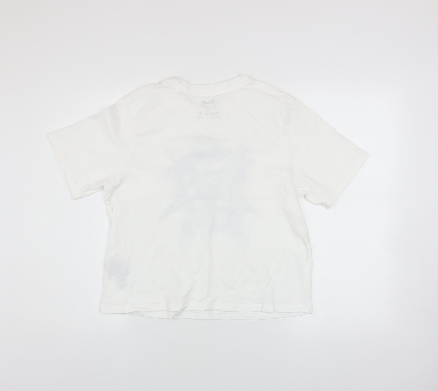 Disney at Primark Women's White Jack Skellington Graphic T-Shirt Size S