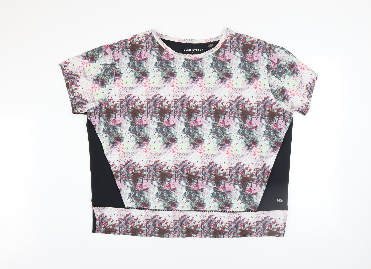 Helen Steele Women’s Multicoloured Floral Active T-Shirt Size L