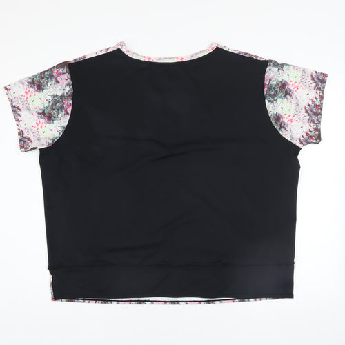 Helen Steele Women’s Multicoloured Floral Active T-Shirt Size L