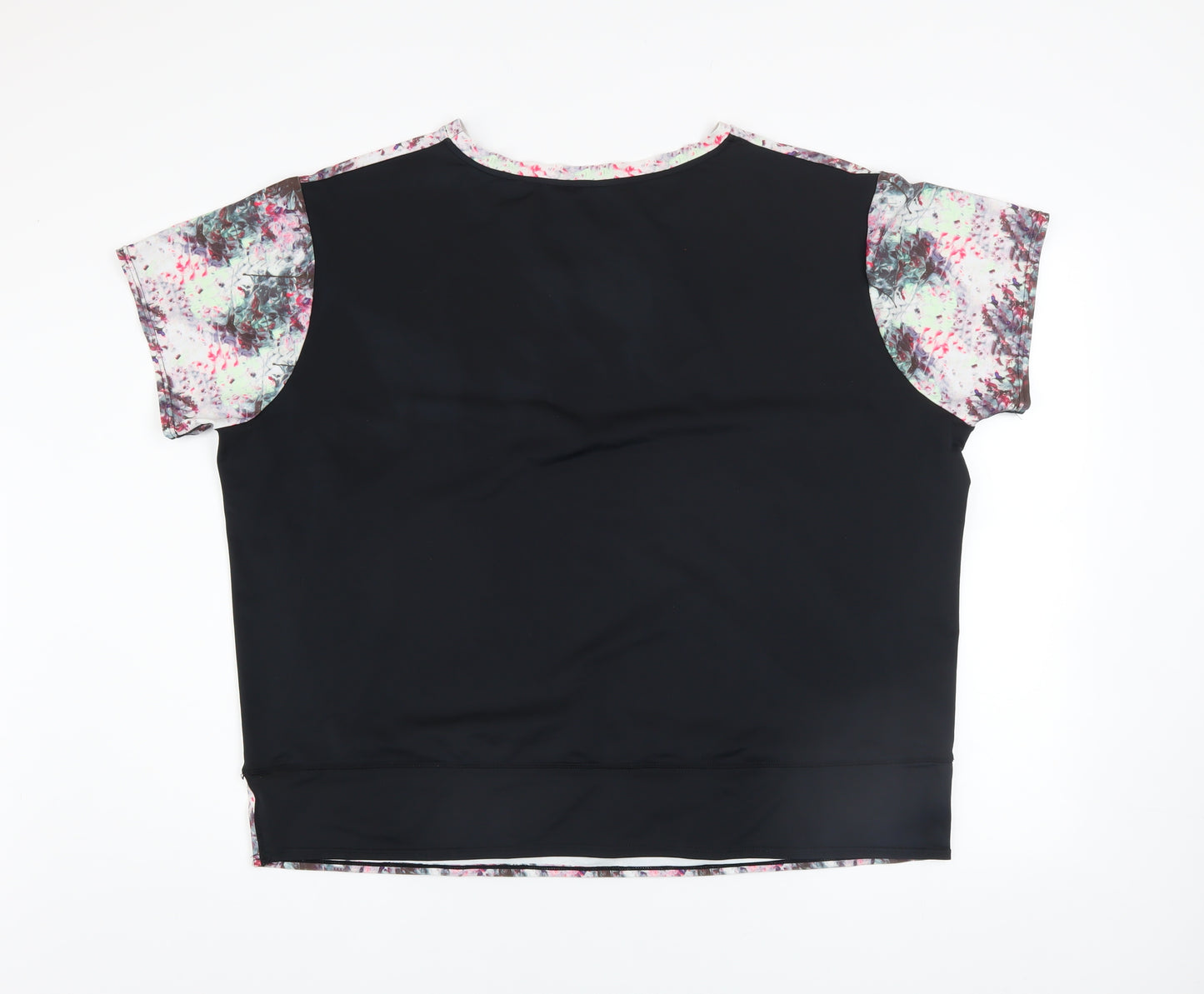 Helen Steele Women’s Multicoloured Floral Active T-Shirt Size L